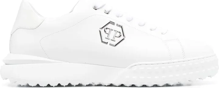 Low-Top Leather Sneakers