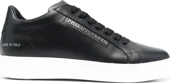 Low-Top Leather Sneakers