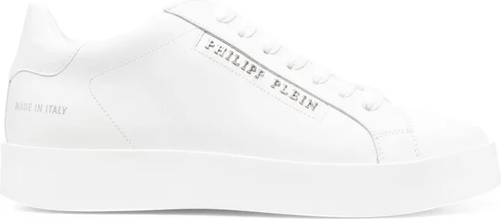 Low-Top Leather Sneakers