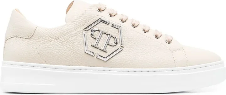 Low-Top Leather Sneakers