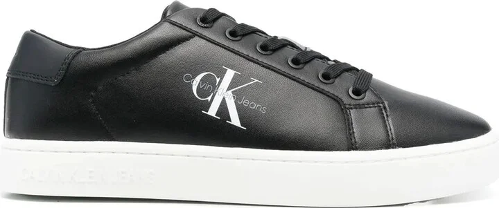 Low-Top Leather Sneakers