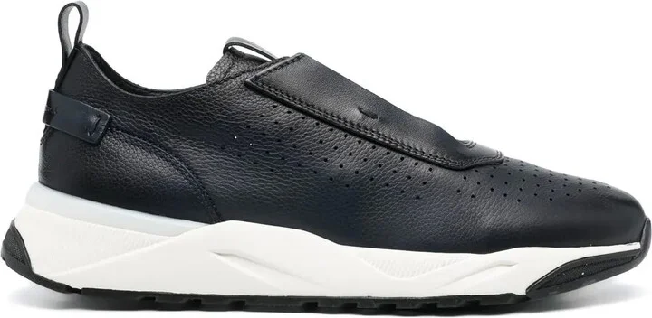 Low-Top Leather Sneakers