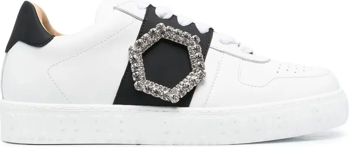Low-Top Leather Sneakers