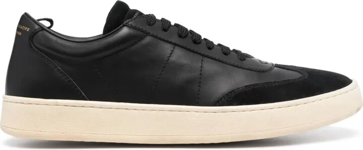 Low-Top Leather Sneakers