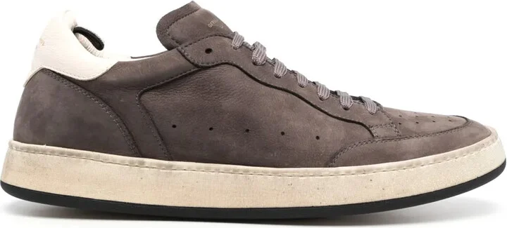 Low-Top Leather Sneakers