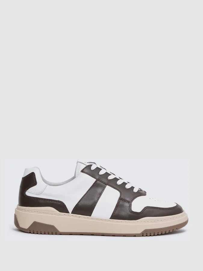 Low Top Leather Trainers