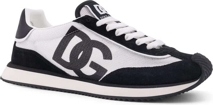 Low-top Mesh Sneakers With Suede Inserts - Image 2