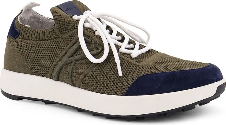 Low-top Mesh Sneakers With Suede Profiles - Image 2