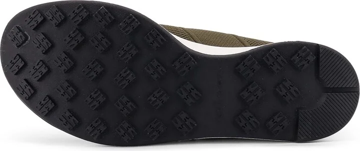 Low-top Mesh Sneakers With Suede Profiles - Image 4