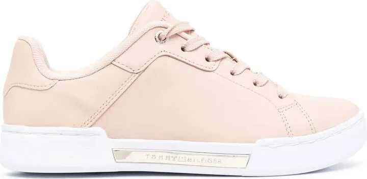 Low-Top Monogram Charm Sneakers