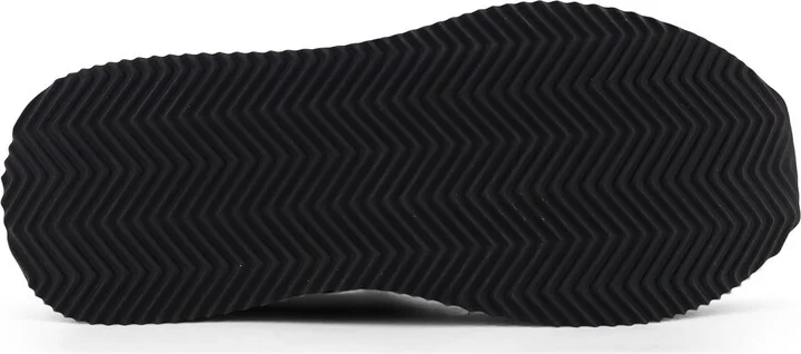 Low-top Nylon Sneakers With Leather Inserts - Image 4