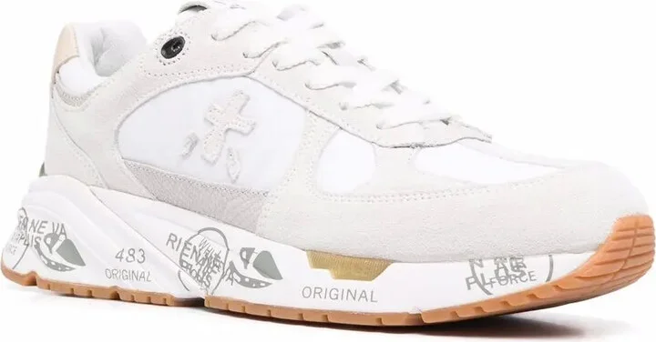 Low-Top Panelled Sneakers - Image 2