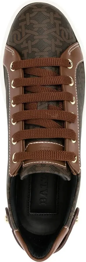 Low-Top Panelled Sneakers - Image 4