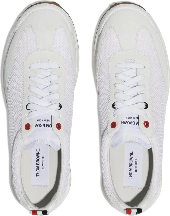Low-Top Panelled Sneakers - Image 4