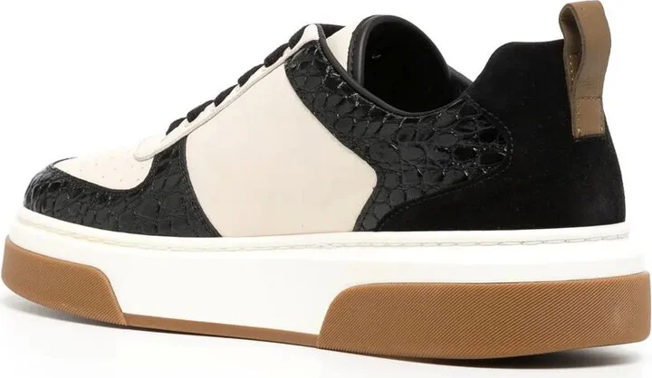 Low-Top Panelled Sneakers - Image 3