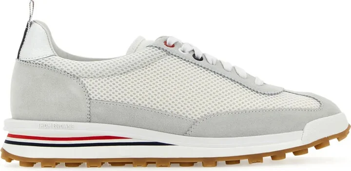 Low-Top Panelled Sneakers