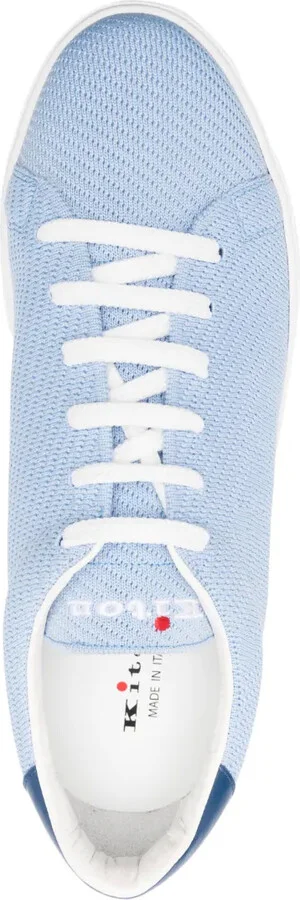 Low-Top Perforated Sneakers - Image 4