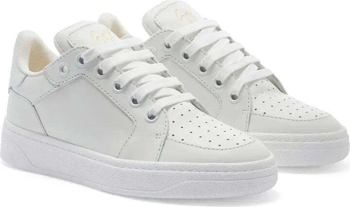 Low-Top Perforated Sneakers - Image 2