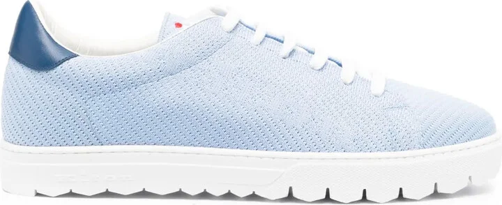 Low-Top Perforated Sneakers