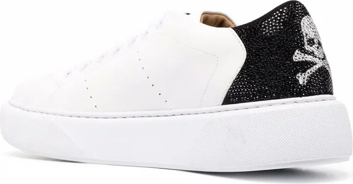 Low-Top Skull Sneakers - Image 3
