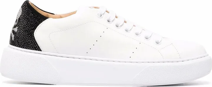 Low-Top Skull Sneakers