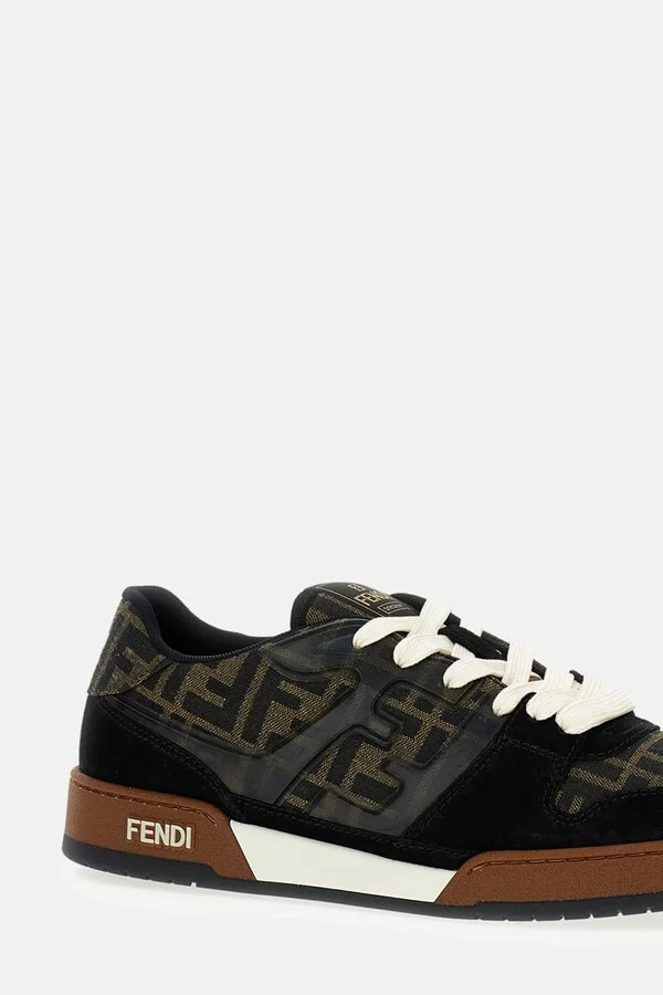 Low Top Sneaker Fendi Match - Image 4