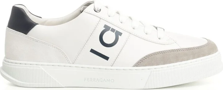 Low-Top Sneaker With Gancini Sneakers White