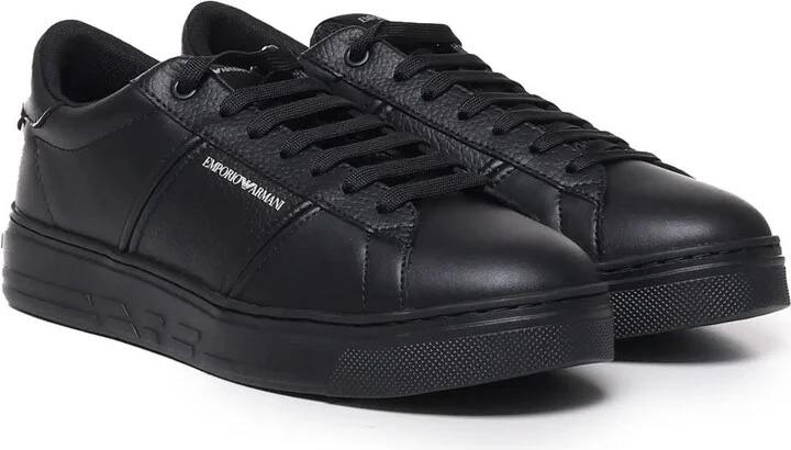 Low-top Sneakers In Leather - Image 2