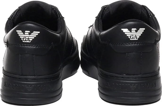 Low-top Sneakers In Leather - Image 3