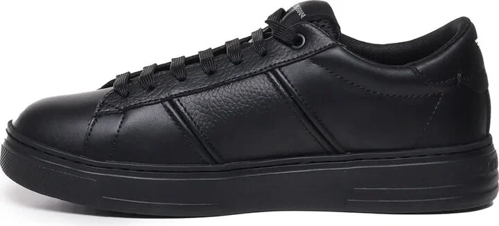 Low-top Sneakers In Leather - Image 4