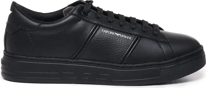 Low-top Sneakers In Leather