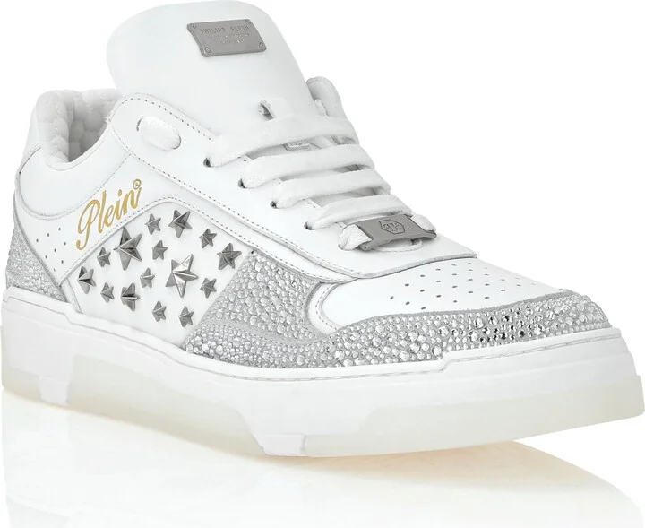 Low-Top Sneakers Mix Studs Star