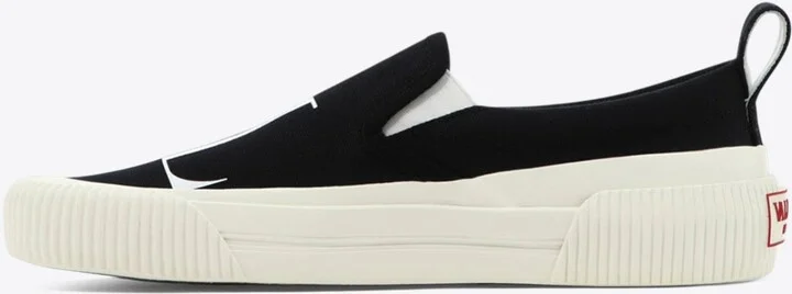 Low-Top Sneakers with Logo-Print - Image 2
