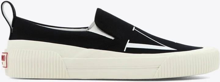 Low-Top Sneakers with Logo-Print