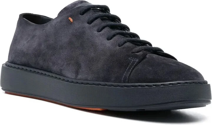 Low-Top Suede Sneakers - Image 2