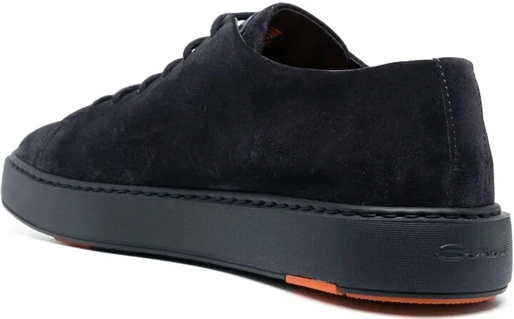 Low-Top Suede Sneakers - Image 3