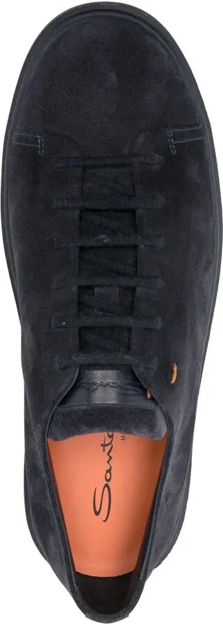 Low-Top Suede Sneakers - Image 4
