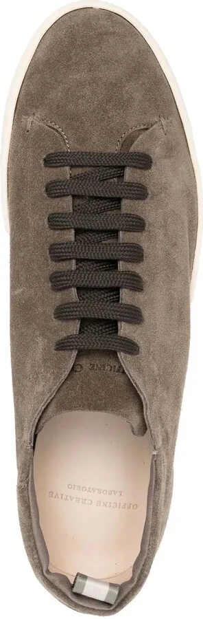 Low-Top Suede Sneakers - Image 4