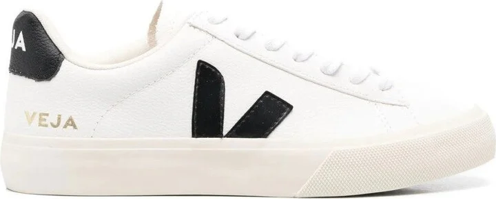 Low-Top White Campo Sneakers