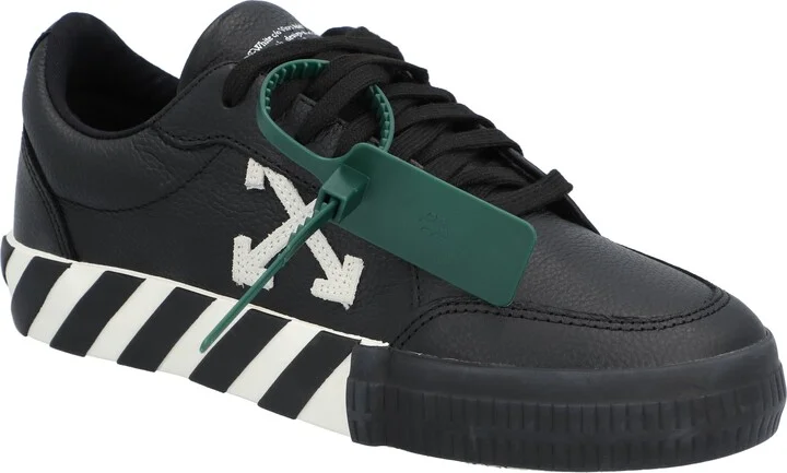 Low Vulcanized Leather Black White