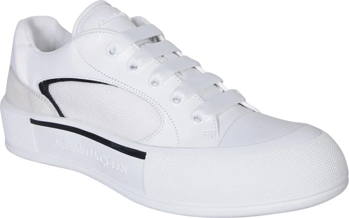 Low White/black Sneakers - Image 2