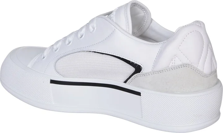 Low White/black Sneakers - Image 3