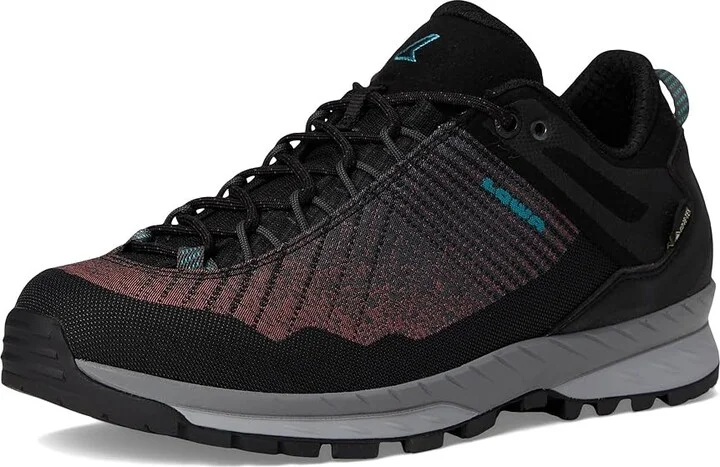 Lowa Carezza Gtx Lo Women's Climbing Shoes Black/Brown Rose : 8.5 B - Medium, Rubber/Synthetic - Image 5