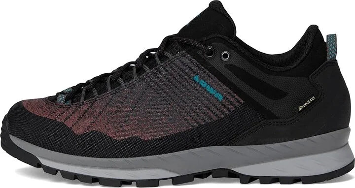 Lowa Carezza Gtx Lo Women's Climbing Shoes Black/Brown Rose : 8.5 B - Medium, Rubber/Synthetic - Image 6