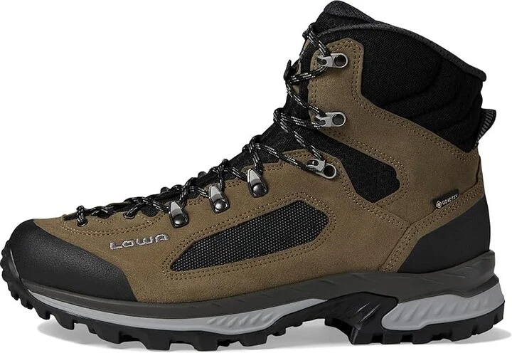 Lowa Corvara GTX Mid Men's Shoes Dune/Grey : 10 D - Medium, Leather/Textile - Image 5