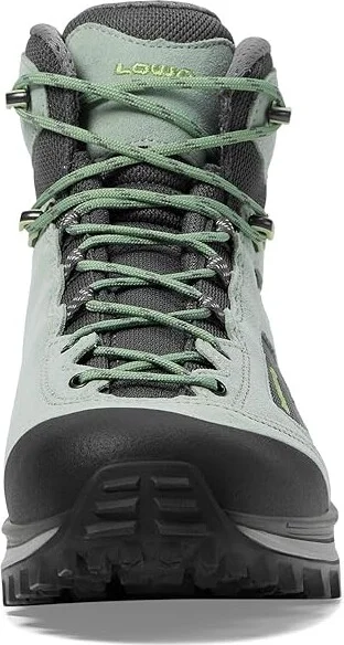 Lowa Corvara GTX Mid Women's Shoes Patina Green/Grey : 6.5 B - Medium, Leather/Textile - Image 3