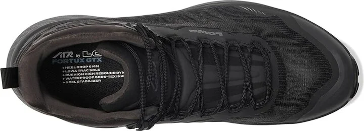 Lowa Fortux GTX QC Men's Running Shoes Black : 11.5 D - Medium, Rubber - Image 2