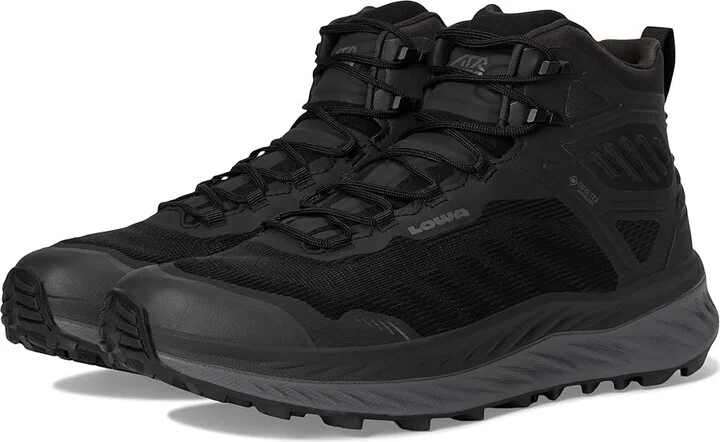 Lowa Fortux GTX QC Men's Running Shoes Black : 11.5 D - Medium, Rubber