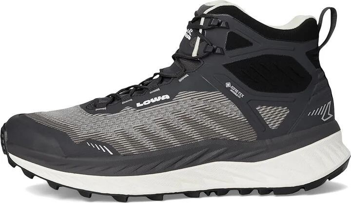 Lowa Fortux GTX QC Ws Women's Running Shoes Black/White : 8.5 B - Medium, Rubber/Synthetic - Image 6