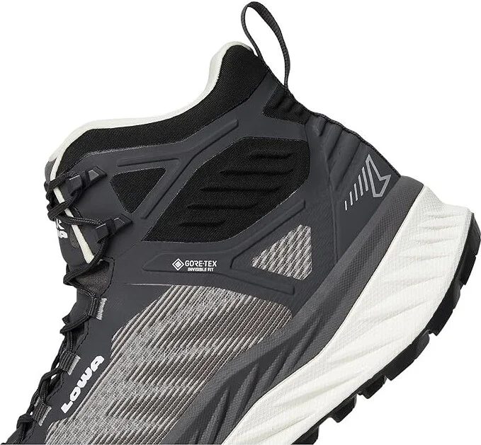 Lowa Fortux GTX QC Ws Women's Running Shoes Black/White : 8.5 B - Medium, Rubber/Synthetic - Image 7